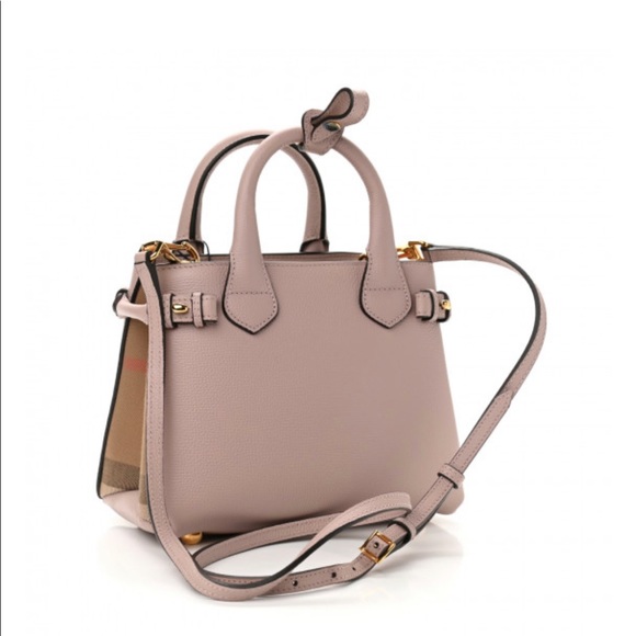 Burberry Handbags - Baby Burberry banner bag in pale orchid